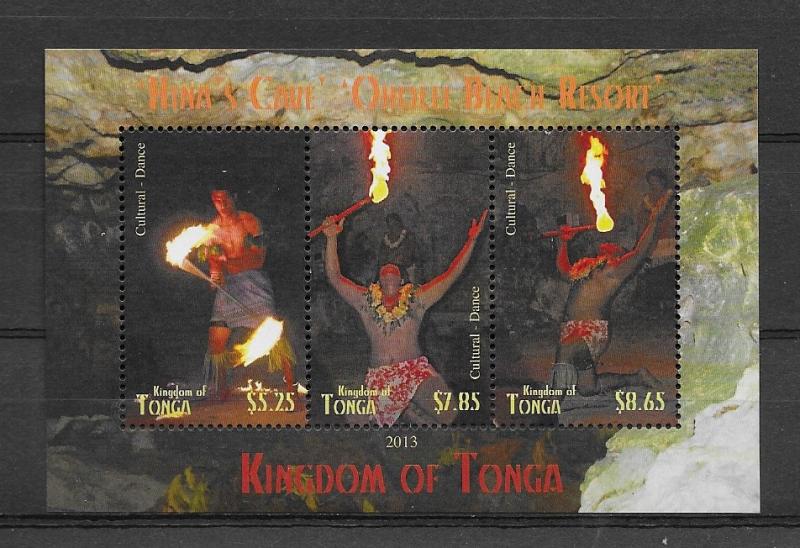 ### TONGA MNH SC#1219 FIRE DANCERS SCV$23.50