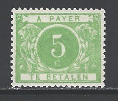 Belgium Sc # J3 mint hinged (RS)