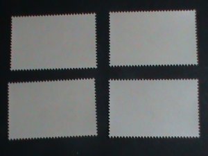 ​HONG KONG- STAMP-1993-SC#665-8 YEAR OF THE LOVELY ROOSTER MNH SET VERY FINE