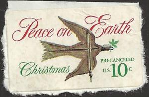 # 1552 USED CHRISTMAS DOVE AND WEATHER VANE SELF STICK