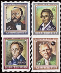 Scott #1561-4 Scientists MNH