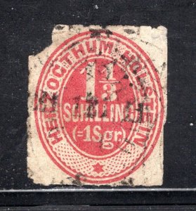 Schleswig-Holstein #23 Used Faulty,  VG  CV $45.00  ...  5570045