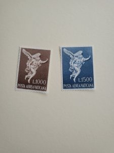 Stamps Vatican Scott #C45-6 nh