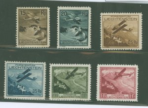 Liechtenstein #C1-6  Single (Complete Set)