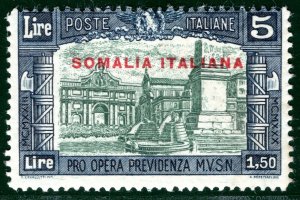 Italy Colonies SOMALIA Scott.B32. 5L+1.5L (1930) Charity Mint MM c$82+ 2GGREEN43