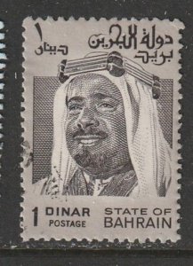 1976 Bahrain - Sc 238 - used VF - 1 single - Sheik Isa