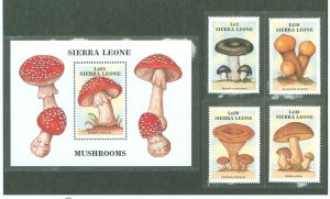 Sierra Leone #954-58 Mint (NH) Single (Complete Set)