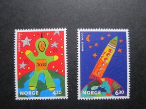 Norway 2000 Sc 1264-1265 set MNH