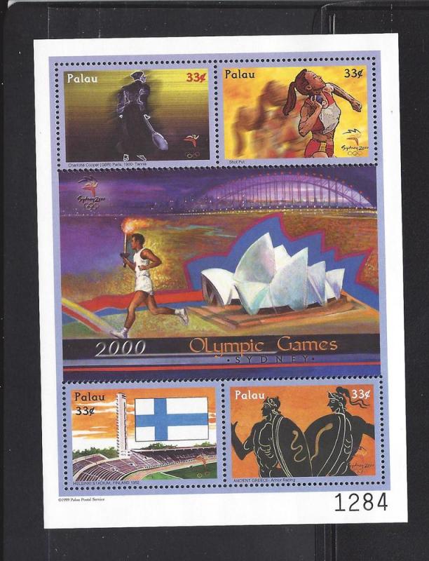 Palau, 547, Olympic Games 2000 Sheet(4),**MNH**