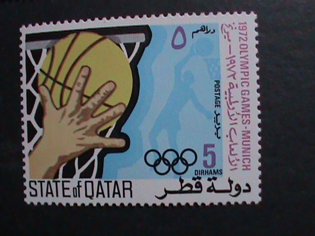 ​QATAR-1972 SC#303-7-20TH OLYMPIC GAMES-MUNICHMINT VF  WE SHIP TO WORLD WIDE.