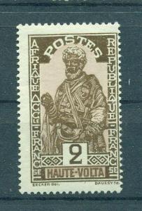 Upper Volta sc# 44 (2) mh cat value $.25
