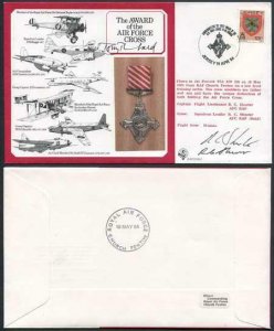 DM1 The Award of the Air Force Cross Signed by Designer Tony Theobald