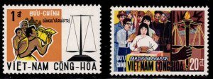 South Vietnam Scott 349-350 MNH** stamp set