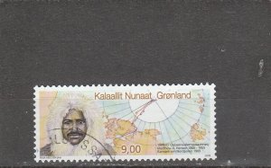 Greenland  Scott#  543  Used  (2009 Matthew Henson)