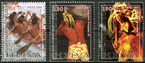 Scott #922-4 HEIVA MNH