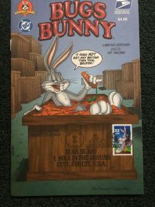 Bugs Bunny Comic Book 1st Day Of Issue. Sold By The Post Office. Limited Edition