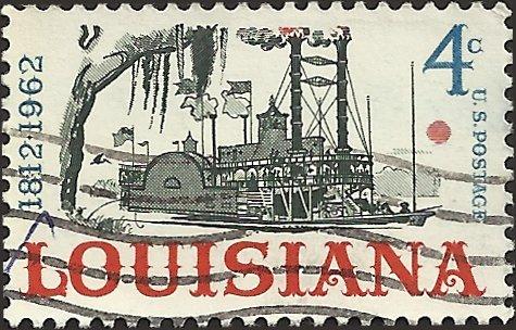 # 1197 USED LOUISIANA STATEHOOD 150TH ANNIV.