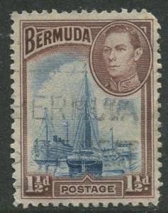 Bermuda #119 KGVI Used  Scott CV. $1.50