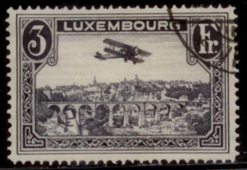 Luxembourg 1931 SC# C6  Planes Used E48