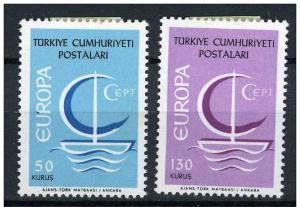 Turkey 1966 - Scott 1718 & 1719 MH - Europa issues 