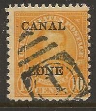 U.S. Scott #104 Canal Zone Stamp - Used Single