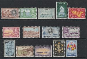 Tonga the 1953 set MH