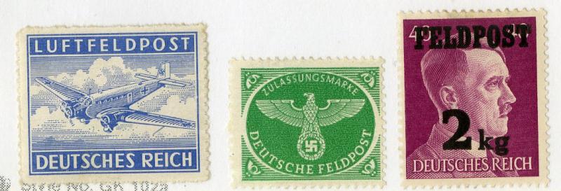 GERMANY MC1a, MQ2-MQ3 MH BIN $0.45 PLANES, PEOPLE AND BIRDS