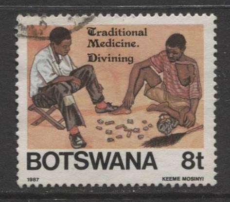 Botswana - Scott 393 - Traditional Medicine -1987 - VFU - Single 8t Stamp