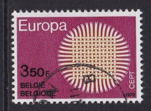 Belgium  #741 used 1970   Europa  3.50fr