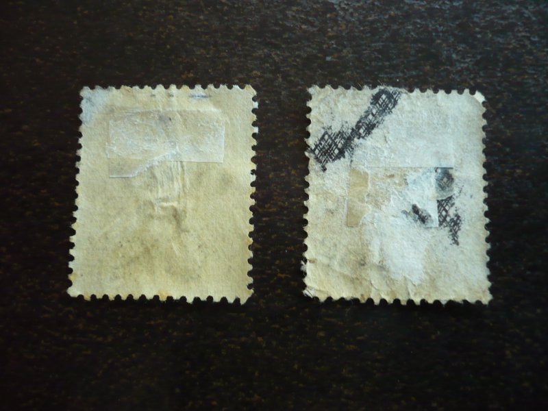 Stamps - Cyprus - Scott# 19,22 - Die 2 - Used Part Set of 2 Stamps