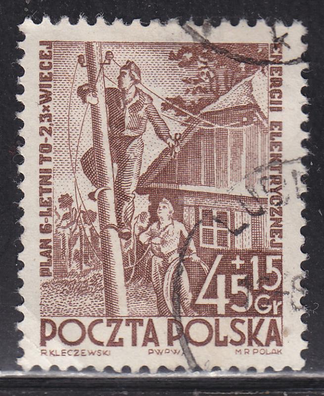 Poland B69 Electrical Installation 1952