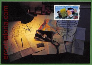 ag7274 - GERMANY - MAXIMUM CARD - 11.08.1983 - Geodesy and Geophysics-