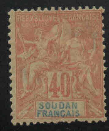 French Sudan Scott 15 Mint Hinged,