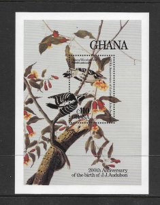 BIRDS - GHANA #984  DOWNY WOODPECKER  MNH