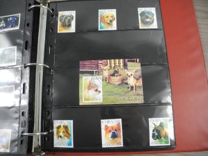 CUBA(2002-2008), Stamp Collection in stock pages(Kenmore binder)