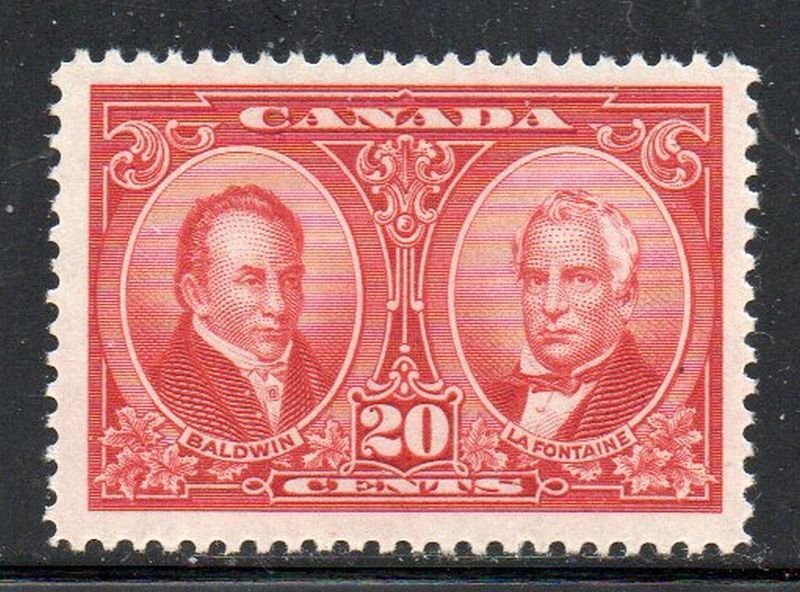 Canada Sc 148 1927 20c Baldwin & Lafontaine stamp mint