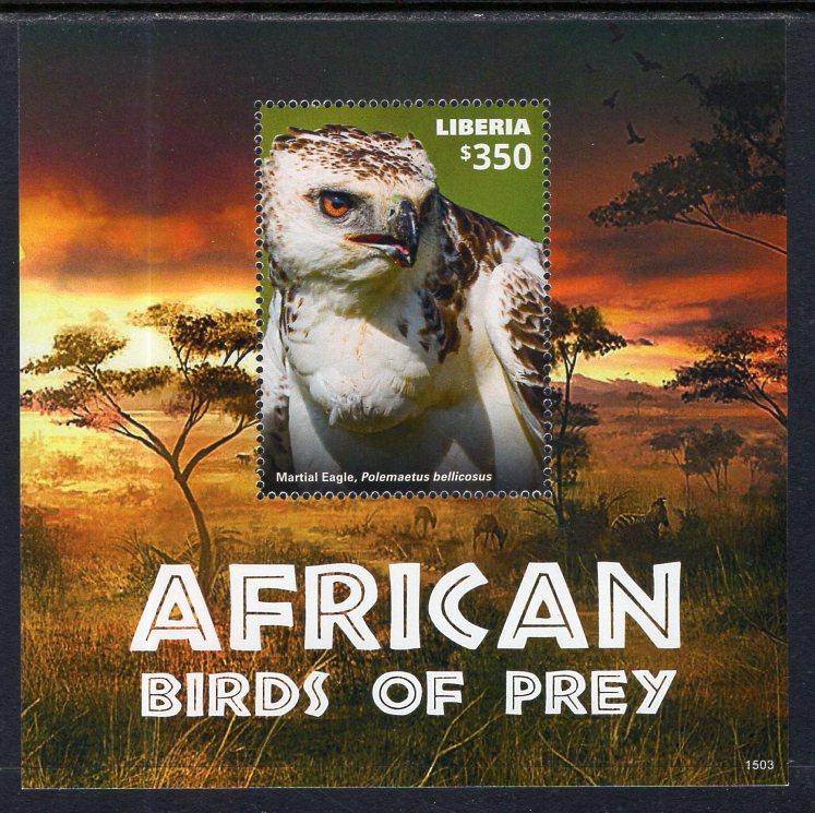 Liberia 3028 Birds Souvenir Sheet MNH VF