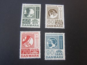 Denmark 1972 Sc 509-12 set MNH