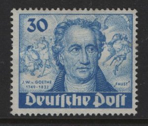 BERLIN  9N63 NG GOETHE ISSUE 1949