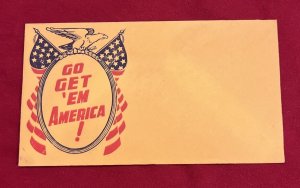 WW2 WWII US Wartime patriotic American Cover Go Get Em America! 1943 USA