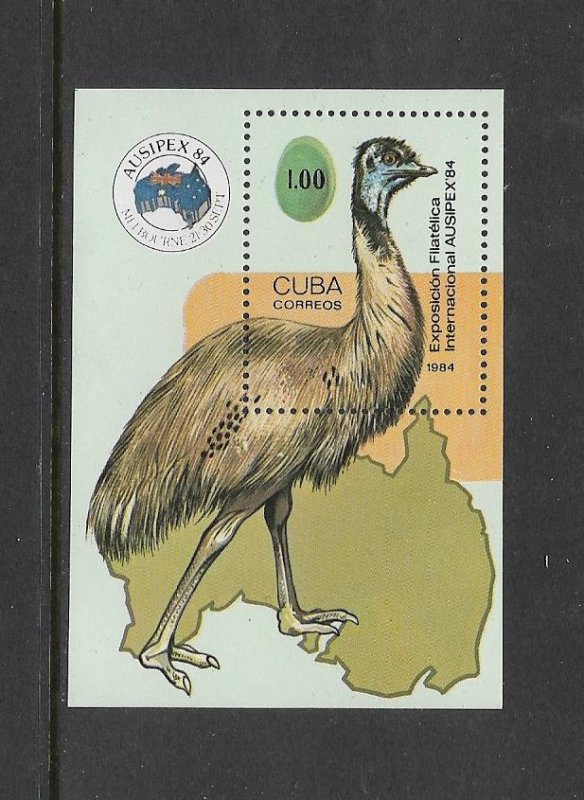 BIRDS - CUBA  #2734  MNH