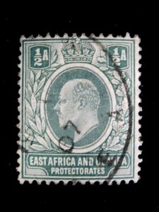 EA. AFRICA & UGANDA - SCOTT# 1 - USED - CAT VAL $22.50