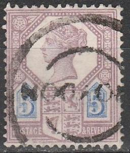 Great Britain #118 F-VF Used CV $12.50 (D205)