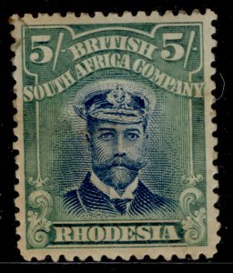 RHODESIA GV SG239, 5s blue & blue-green, M MINT. Cat £95.