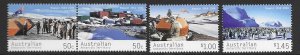 Australian Antartic Territory L124-27 2004  set 4  VF  Mint nh