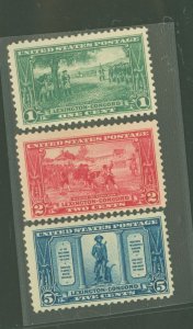 United States #617-619  Multiple