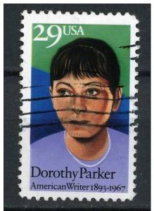 USA 1992 - Scott 2698 used - 29c, Dorothy Parker 