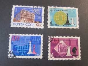 Russia 1963 Sc 2741,42-44, sets(2) FU
