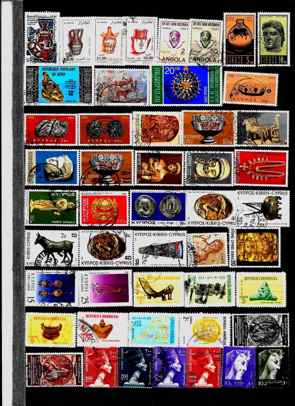 Stamps / Topical stamps / Artifacts