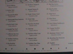 ​UNITED STATES-2009-SC#4423 KELP FOREST WILDLIFE- MNH FULL SHEET - VERY FINE